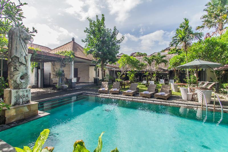 Jimbaran Lestari Hotel & Residence - Spa Exteriör bild